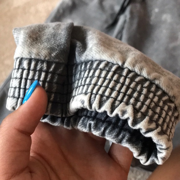 gray marble sweatpants/jogging pants - Picture 3 of 6